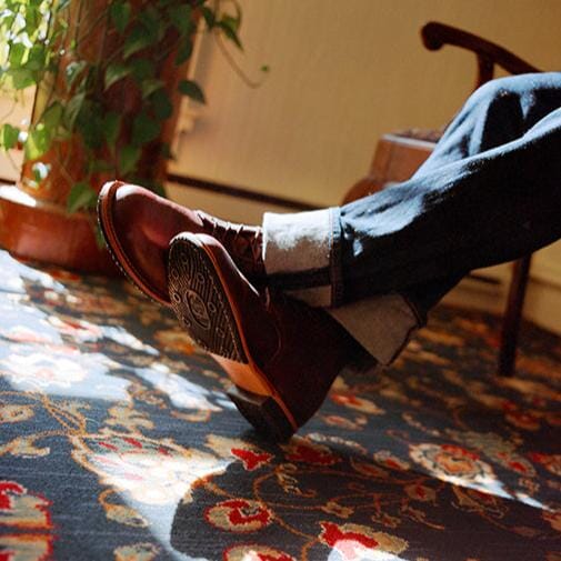 RED WING SHOES - Polacco - Beckman 09419 - Black Cherry - immagine 3