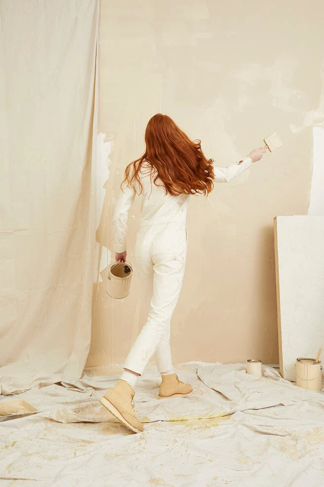 RED WING SHOES - Stivaletto 3328 - Moc Toe - Cream Abilene - immagine 6