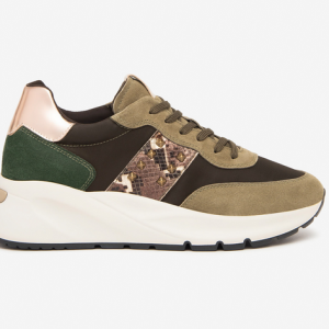 Nero Giardini sneakers donna 411527 stone verdone