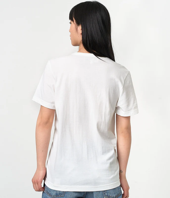 1950S MEN’S LOOPWHEELED T-SHIRT, 4,6OZ/SQ.YD., CLASSIC FIT WHITE - immagine 6