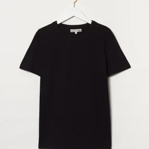 1950S MEN’S LOOPWHEELED T-SHIRT, 4,6OZ/SQ.YD., CLASSIC DEEP BLACK