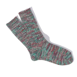 5Color Mix Crew Moss D.Violet