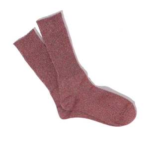 L/G Glitter Rib Crew Bric