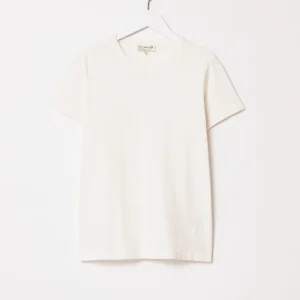 WOMEN'S T-SHIRT, COTTON HEMP, 4,6OZ/SQ.YD., RELAXED FIT INK BLUE WHITE