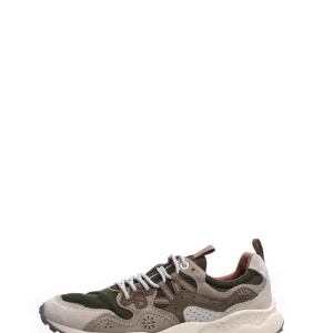 YAMANO 3 SUEDE/NYLON OFF WHITE-MILITARY-GREEN