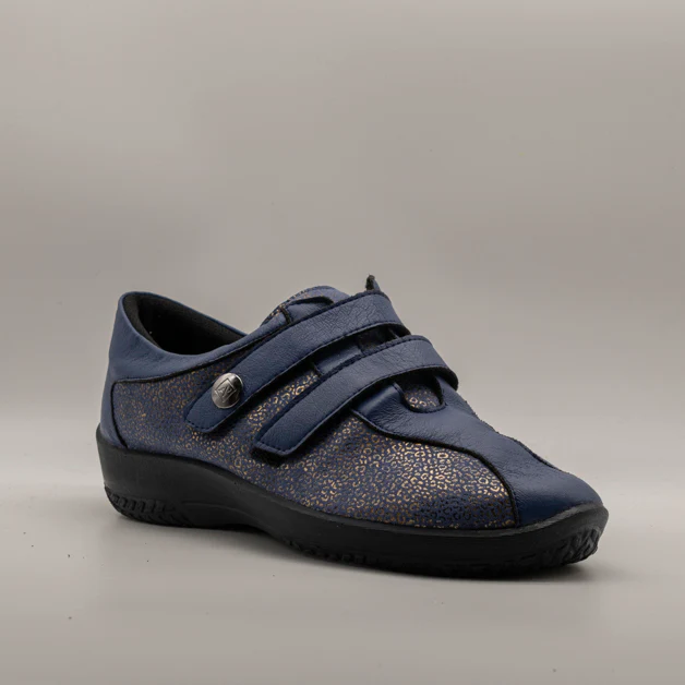 A’RCOPEDICO Libra Scarpe Ortopediche Comfort con velcro blu - immagine 2