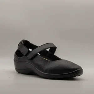 A’RCOPEDICO Minami Ballerine Ortopediche Comfort con velcro nero