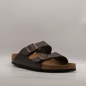 Birkenstock Arizona Oiled Leather sandali pelle dark brown