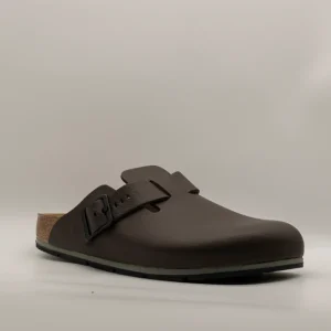 Birkenstock Boston PRO sabot pelle marrone