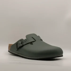 Birkenstock Boston PRO sabot pelle verde