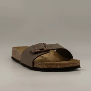 Birkenstock Madrid – Sandali a una fascia con plantare anatomico - mocca
