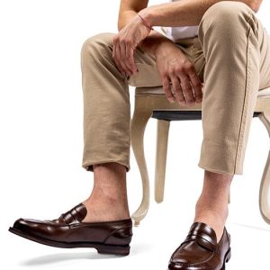 ALBERTO FASCIANI - Mocassino - 57020 - Edison - Mogano