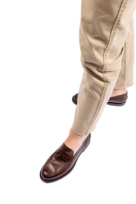 ALBERTO FASCIANI - Mocassino - 57020 - Edison - Mogano - immagine 9