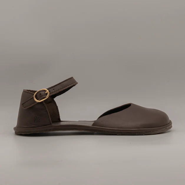 El Naturalista Bare N5683 – Sandali barefoot donna in pelle marrone testa - immagine 4