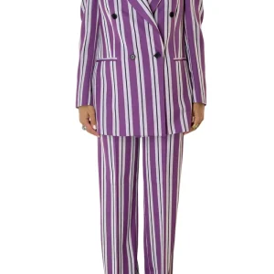 Tailleur donna doppiopetto 70% Lana Super120’s 30% Teclana Holland & Sherry Viola