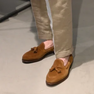 CROCKETT & JONES - Mocassino - Cavendish 2- 29376A - Camoscio Tabacco