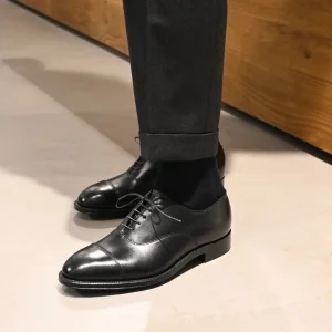 ALDEN - 907 - Francesina - Vitello Puntale -  Nero