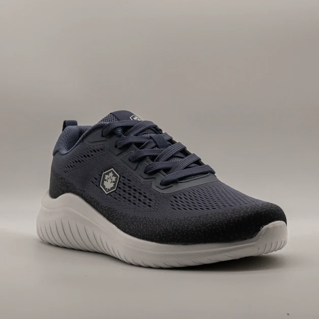 Lumberjack Moko – Sneakers uomo in tessuto con memory foam blu - immagine 2