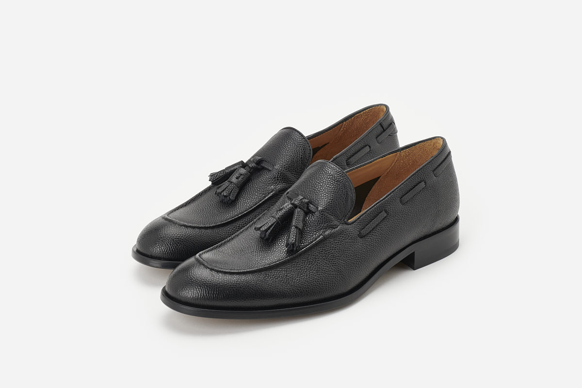 Mocassino Firenze in Pelle Martellata - immagine 2