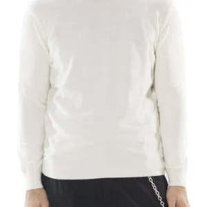 Maglioncino uomo collo alto misto merinos tinta unita invernale regular