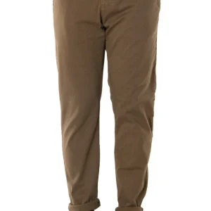 Pantalone uomo cavallo basso in cotone tasca america