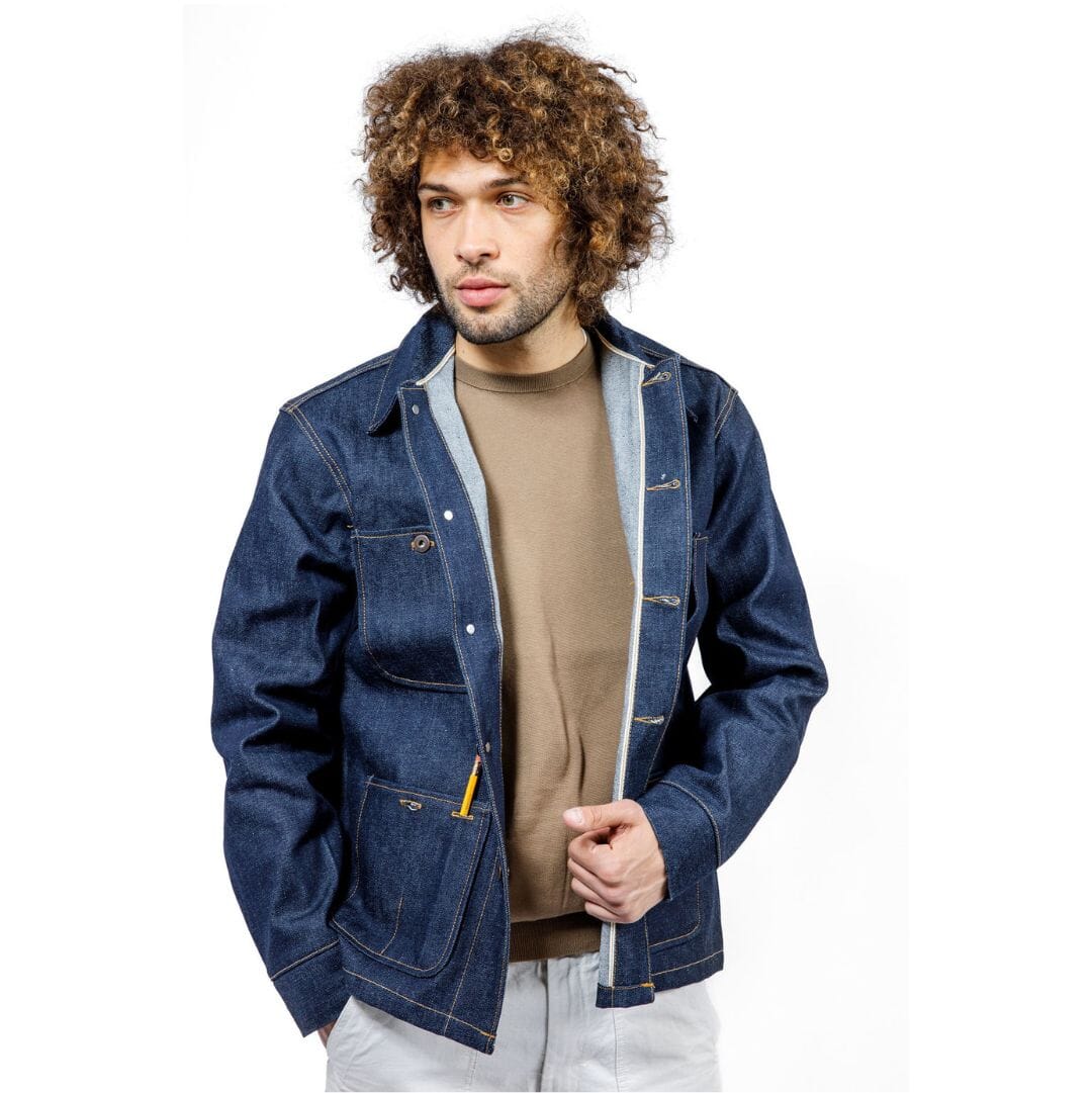 TELLASON - Coverall Jacket - Denim - immagine 3